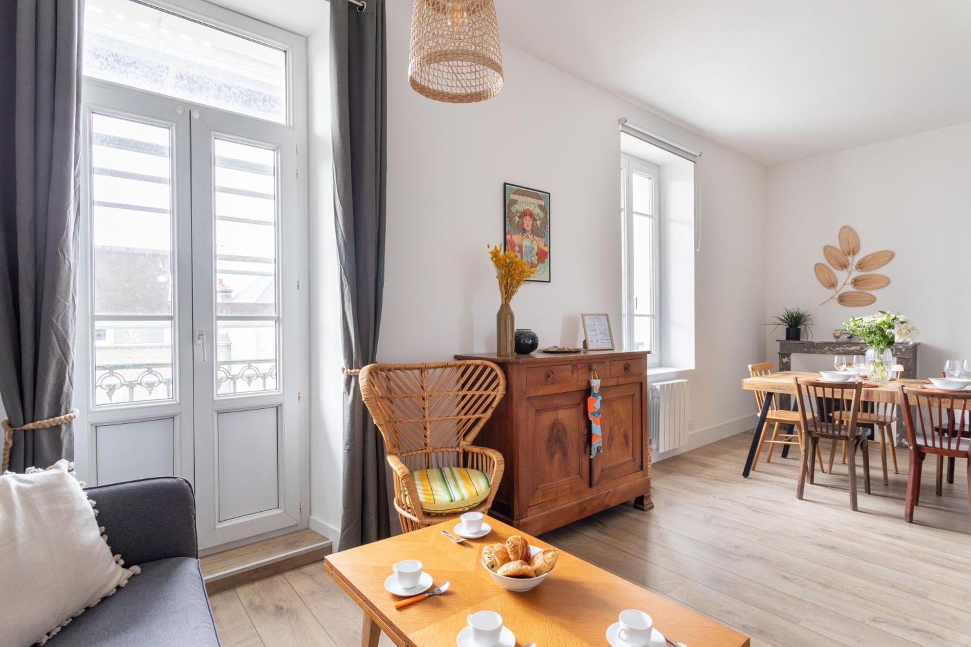 Coquillages Et Crustaces - Avec Balcon Vue Apartment Saint-Malo
